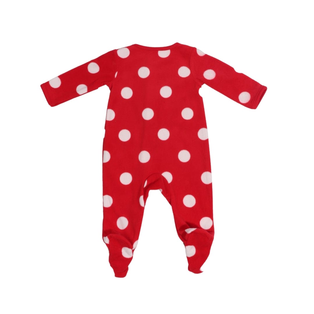 CARTER'S Baby Boy 3 Month / Red CARTER'S - Baby - Animal Printed Doted Romper Pajama