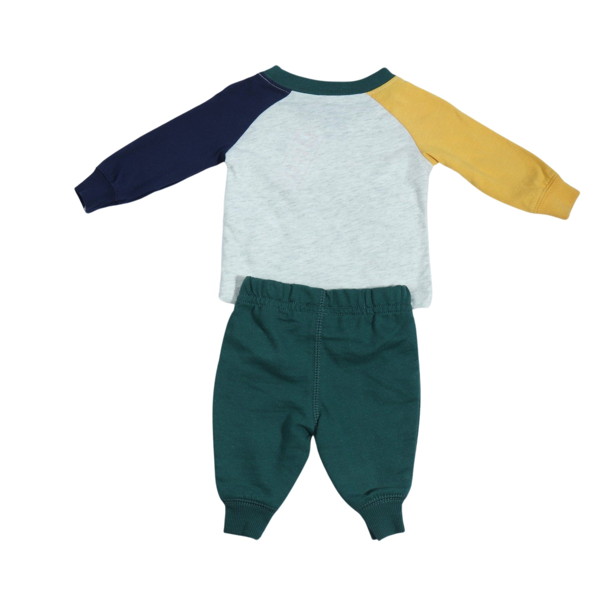 CARTER'S Baby Boy New Born / Multi-Color CARTER'S - Baby - Colorblocked Top With Sweatpants Set