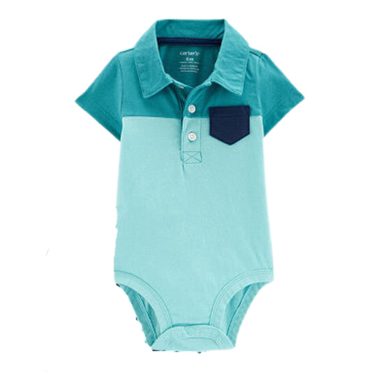 CARTER'S Baby Boy 3 Month / Multi-Color CARTER'S - BABY -  Polo Bodysuit