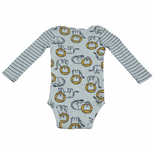 CARTER'S Baby Boy 18 Month / White CARTER'S - BABY - Printed All Over Bodysuit
