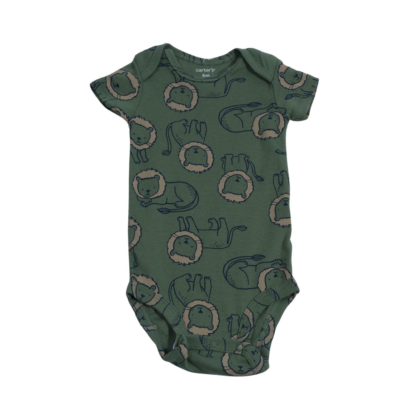 CARTER'S Baby Boy 6 Month / Green CARTER'S - BABY - Printed Bodysuit