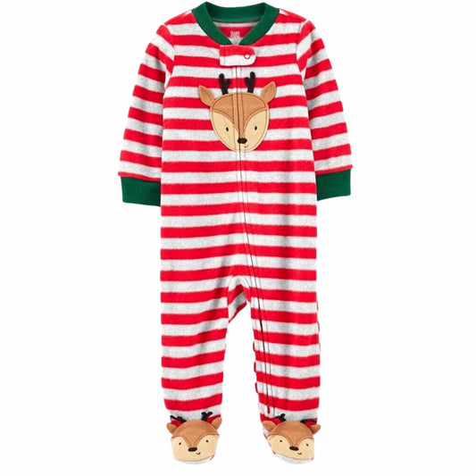 CARTER'S Baby Boy CARTER'S - Christmas Reindeer overalls