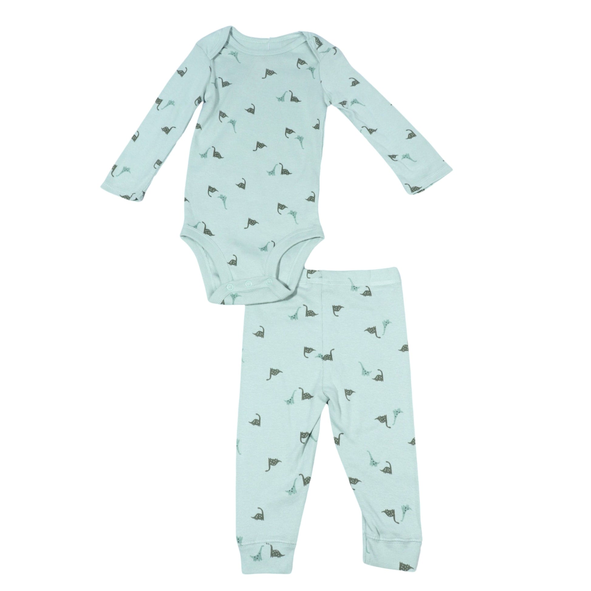 CARTER'S Baby Boy 9 Month / Green CARTER'S - Dinousaur Baby set