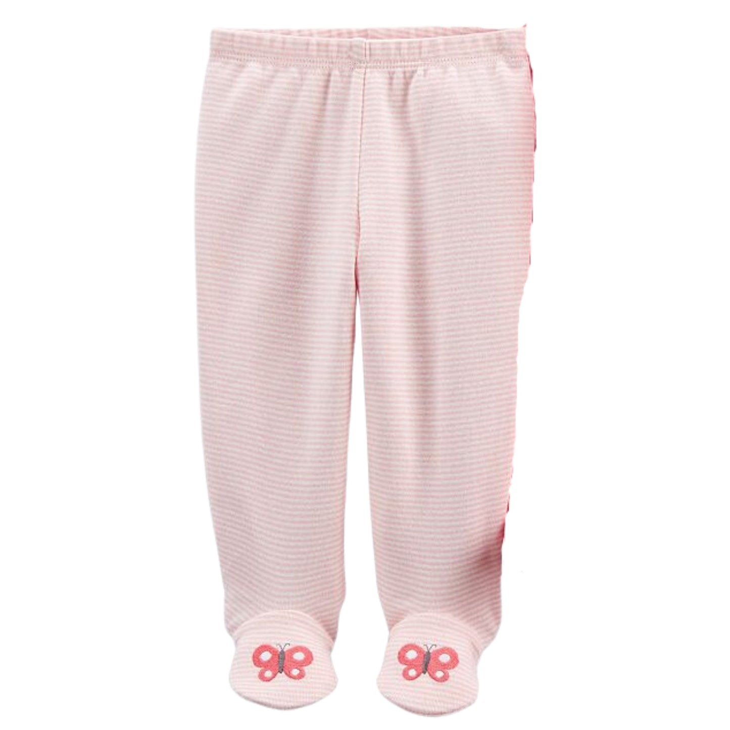 CARTER'S Baby Girl New Born / Pink CARTER'S - BABY -  Cotton Footed Pants
