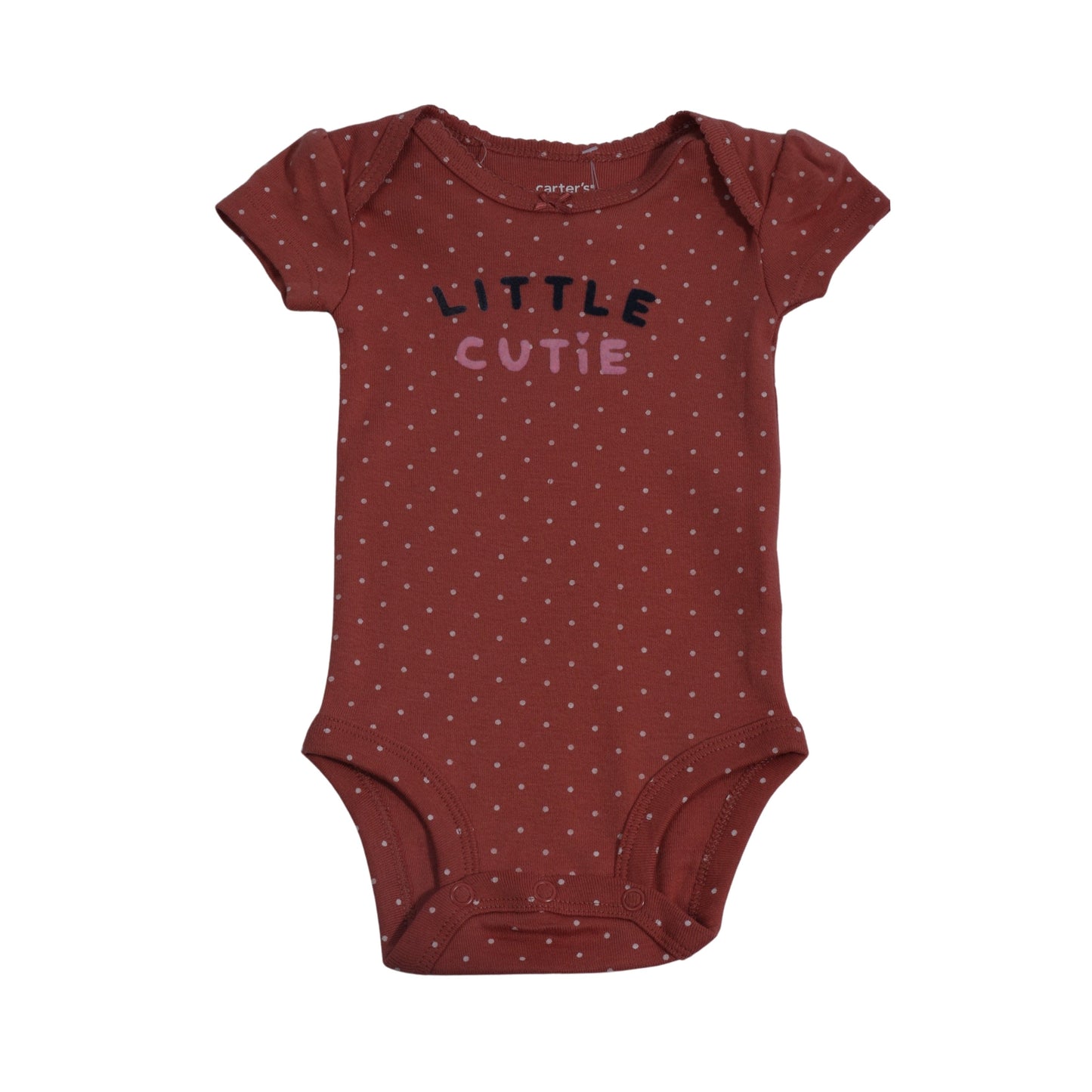 CARTER'S Baby Girl CARTER'S - Baby - Front Little Cutie 3D Print Bodysuit