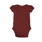 CARTER'S Baby Girl 3 Month / Brown CARTER'S - Baby - Front Little Cutie 3D Print Bodysuit
