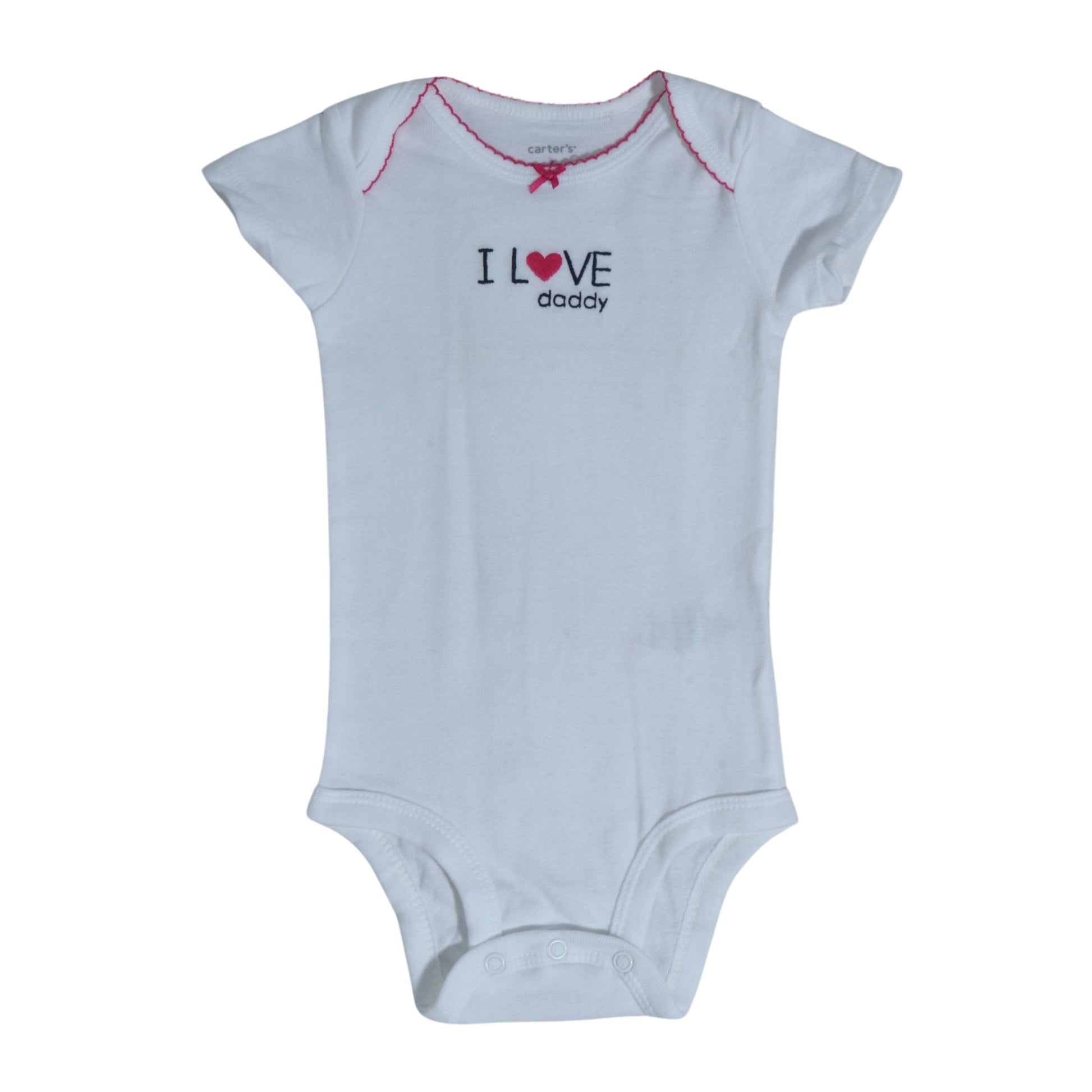 CARTER'S Baby Girl 6 Month / White CARTER'S - BABY - Graphic Bodysuits