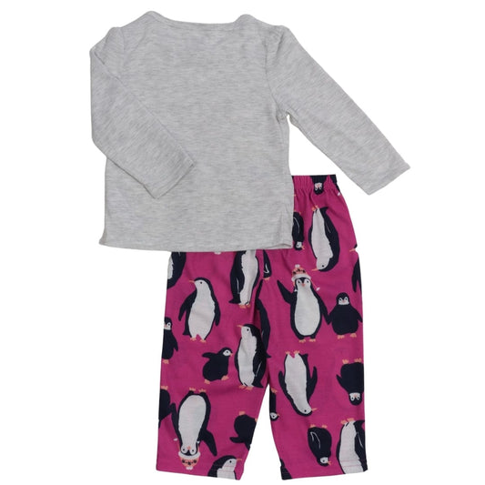 CARTER'S Baby Girl CARTER'S - Baby - Penguin Printed Pajama Set