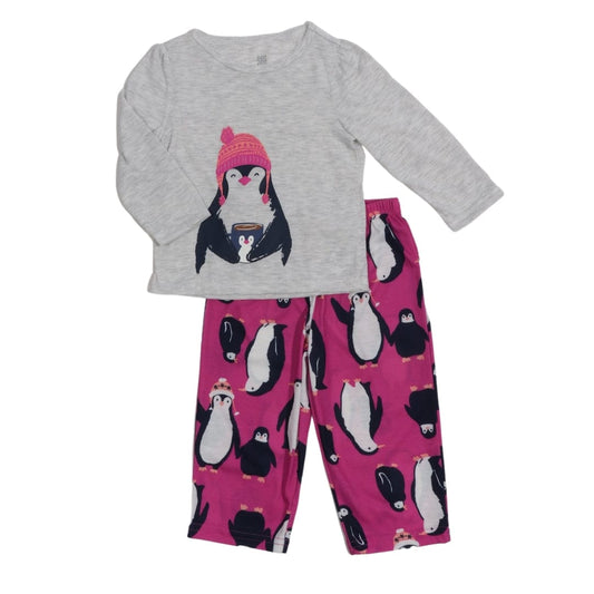 CARTER'S Baby Girl CARTER'S - Baby - Penguin Printed Pajama Set