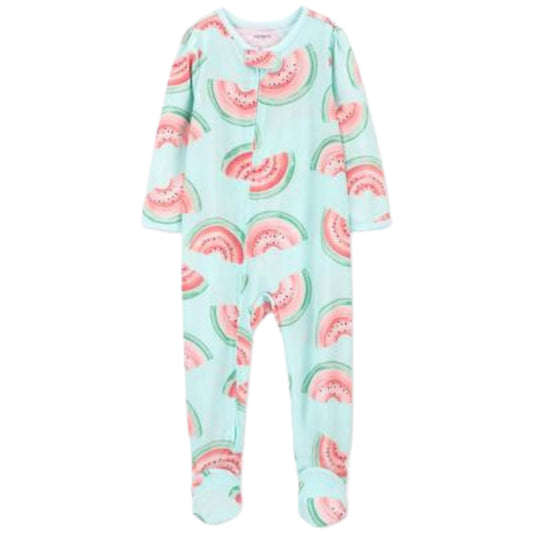 CARTER'S Baby Girl 24 Month / Multi-Color CARTER'S - BABY - Printed Loose-Fit Pajamas