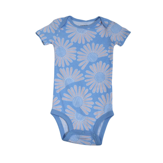 CARTER'S Baby Girl 12 Month / Blue CARTER'S - BABY - Pull Over Bodysuit