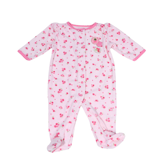 CARTER'S Baby Girl CARTER'S - Flower pattern button up overall