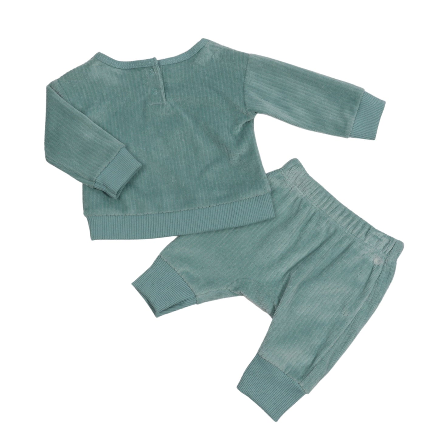 CAT & JACK Baby Girl New Born / Green CAT & JACK - Baby - 2pc Fleece Top & Bottom Set