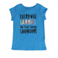 CAT & JACK Baby Girl 12 Month / Blue CAT & JACK - BABY - Printed T-Shirt