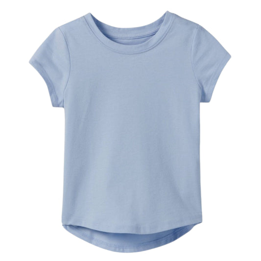 CAT & JACK Baby Girl 2 Years / Blue CAT & JACK - Baby - Solid Knit Short Sleeve T-Shirt