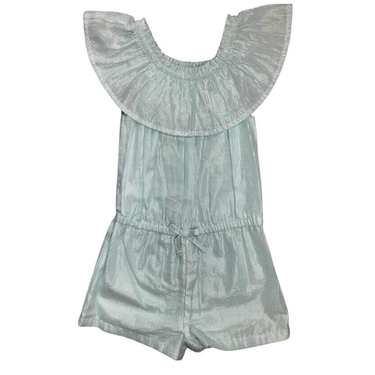 CAT & JACK Baby Girl 2 Years / Blue CAT & JACK - Shimmer Romper Overall