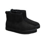 CAT & JACK Baby Shoes 23 / Black CAT & JACK -  BABY - Arlo Zipper Shearling Style Boots