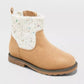 CAT & JACK Baby Shoes 20 / Beige CAT & JACK - BABY - Emmaline Zipper Booties