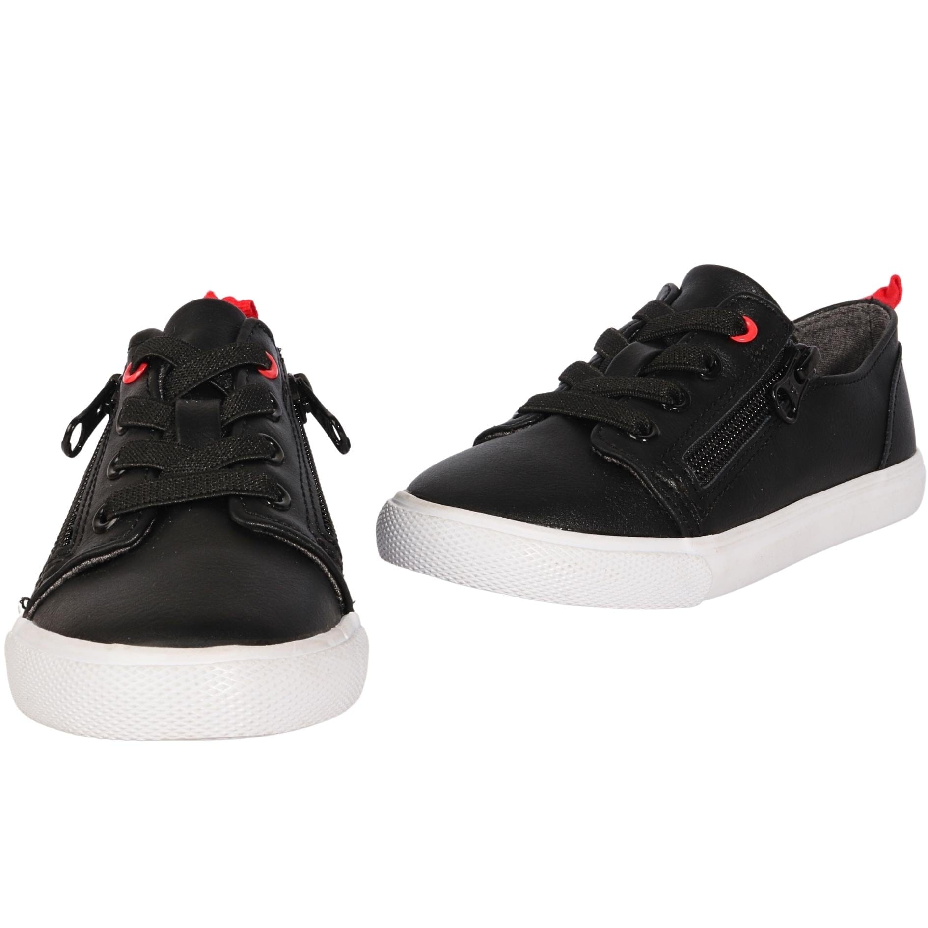CAT & JACK Baby Shoes 27 / Black CAT & JACK - Baby - Luka Double Zipper Apparel Sneakers