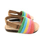 CAT & JACK Baby Shoes 23 / Multi-Color CAT & JACK - osephine Rainbow Sandles