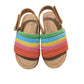 CAT & JACK Baby Shoes 23 / Multi-Color CAT & JACK - osephine Rainbow Sandles