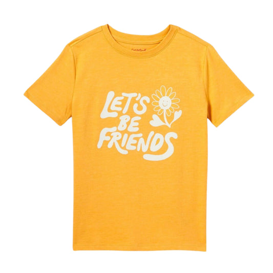 CAT & JACK Boys Tops CAT & JACK - KIDS - Let's Be Friends' Short Sleeve Graphic T-Shirt