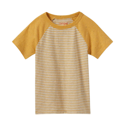 CAT & JACK Boys Tops 5 Years / Yellow CAT & JACK - Pull Over T-Shirt