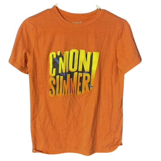 CAT & JACK Boys Tops S / Orange CAT & JACK - T-Shirt “C’mon Summer”