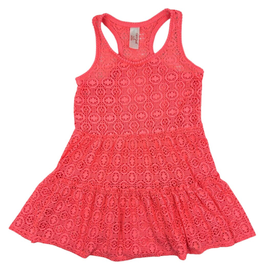 CAT & JACK Girls Dress L / Pink CAT & JACK - Crochet Swimsuit Cover Up Dress