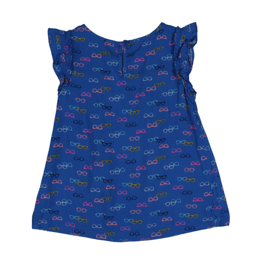 CAT & JACK Girls Dress XS / Blue CAT & JACK - KIDS - Printed All Over Dress