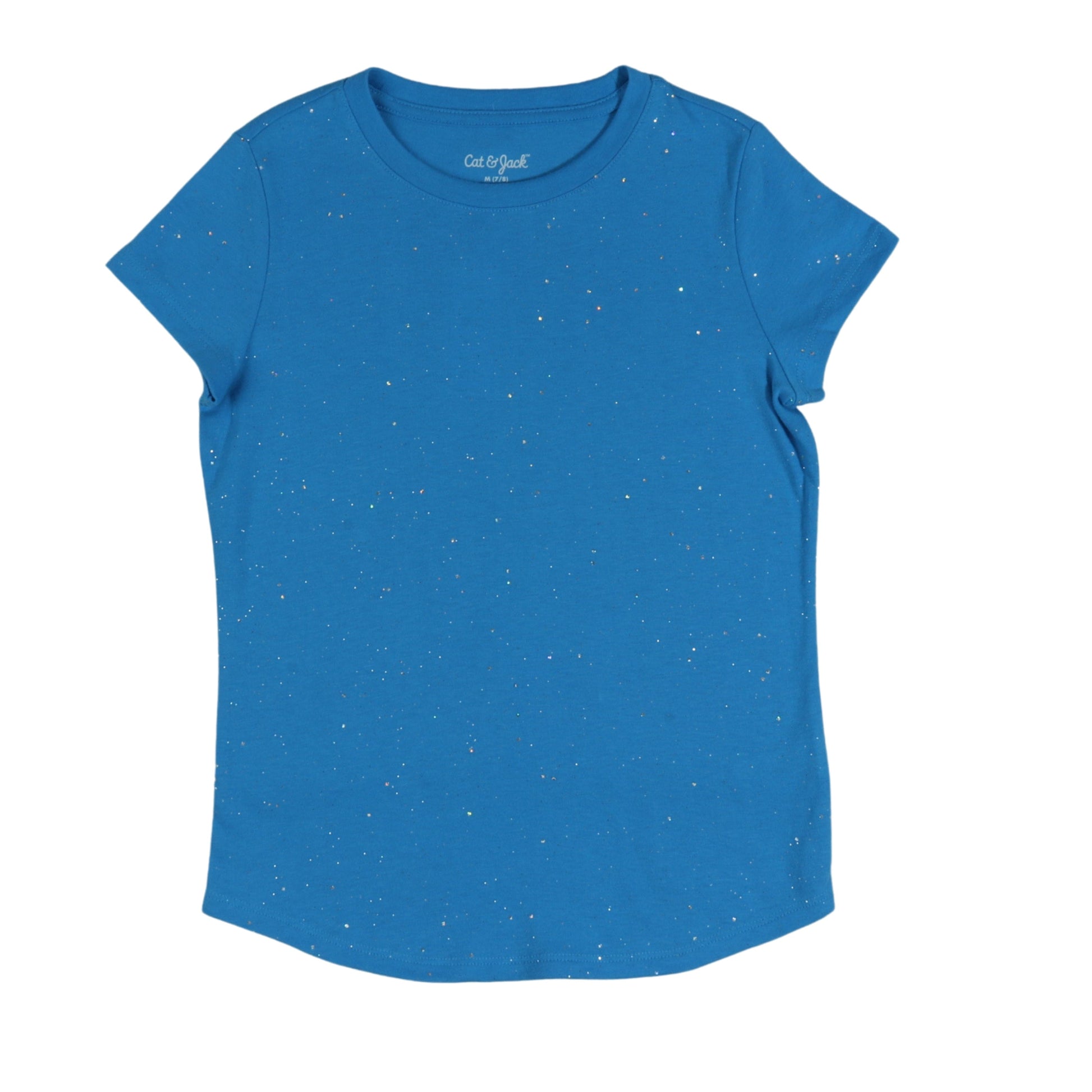 CAT & JACK Girls Tops M / Blue CAT & JACK - KIDS - Pull Over T-Shirt