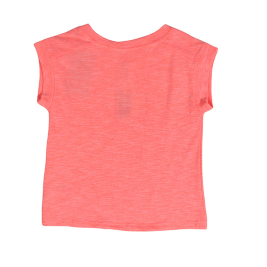CAT & JACK Girls Tops 4 Years / Coral CAT & JACK - KIDS - Round Neck T-Shirt