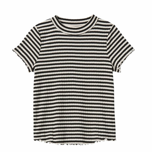 CAT & JACK Girls Tops XS / Multi-Color CAT & JACK - Kids - Short Sleeve Rib T-Shirt