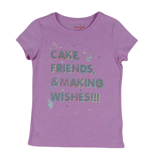 CAT & JACK Girls Tops XS / Purple CAT & JACK - KIDS - Short Sleeve T-Shirt