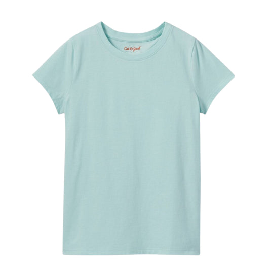 CAT & JACK Girls Tops M / Green CAT & JACK - KIDS -  Short Sleeve T-Shirt