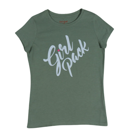 CAT & JACK Girls Tops M / Green Girls Tops - KIDS - Pull Over T-Shirt