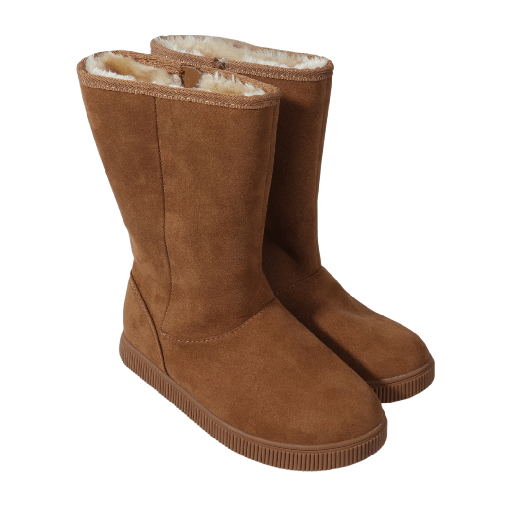 CAT & JACK Kids Shoes 32 / Brown CAT & JACK - Faux Fur Boots