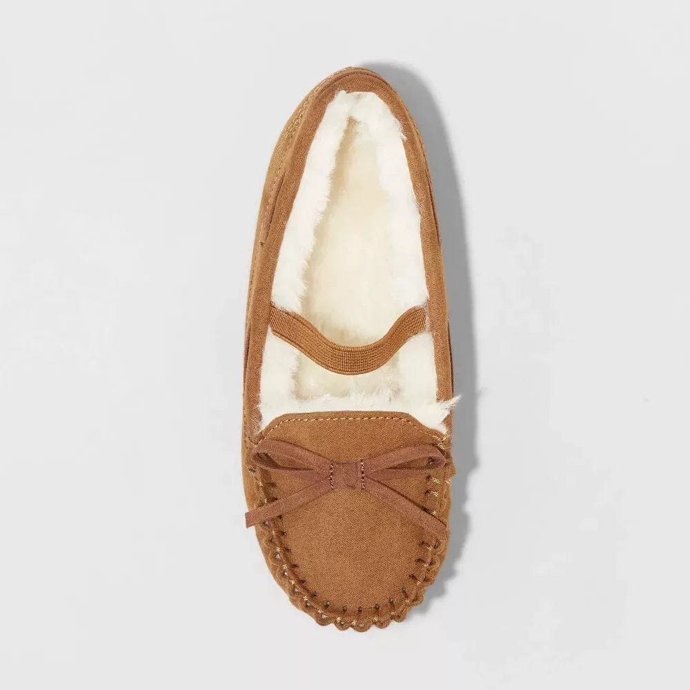 CAT & JACK Kids Shoes 26 / Brown CAT & JACK - KIDS - Celina Moccasin Slipper