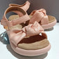 CAT & JACK Kids Shoes 30 / Pink CAT & JACK - Little Girls Light Pink Pam Ankle Strap Footbed Sandals