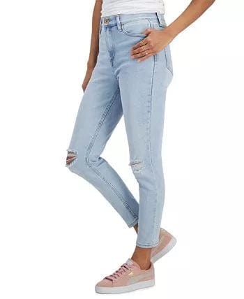 CELEBRITY PINK Womens Bottoms L / Light blue / 30 CELEBRITY PINK - Hydro Skinny Ankle Jeans denim