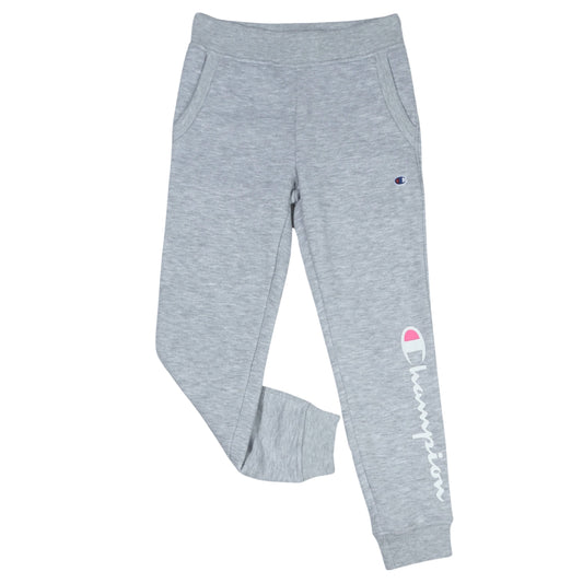 CHAMPION Girls Bottoms XS / Grey CHAMPION - Side leg sweatpants