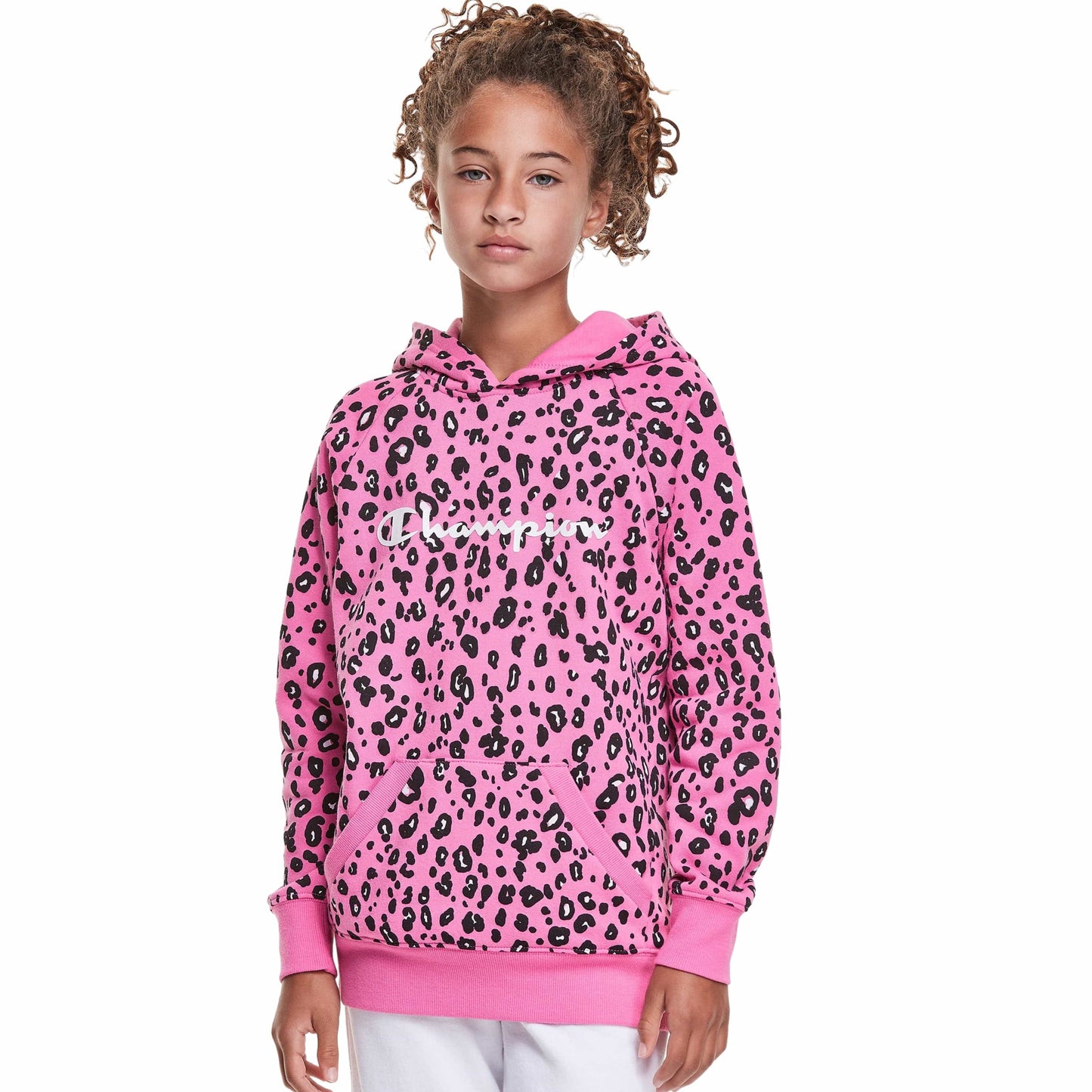 CHAMPION Girls Tops XL / Multi-Color CHAMPION - Girls cheetah Print Hoody