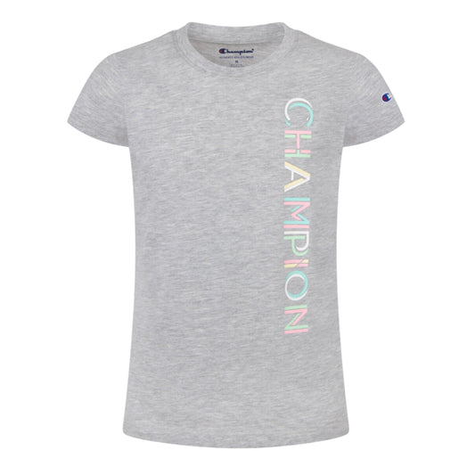 CHAMPION Girls Tops 5 Years / Grey CHAMPION - KIDS - Graphic T-shirt