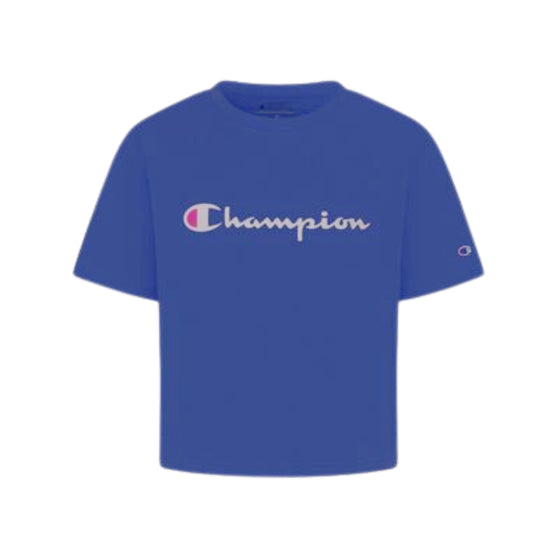 CHAMPION Girls Tops M / Purple CHAMPION - KIDS - Short Sleeve T-Shirt