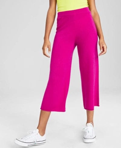 CHARTER CLUB Womens Bottoms L / Fuchsia CHARTER CLUB - Cashmere Pull-on Pants