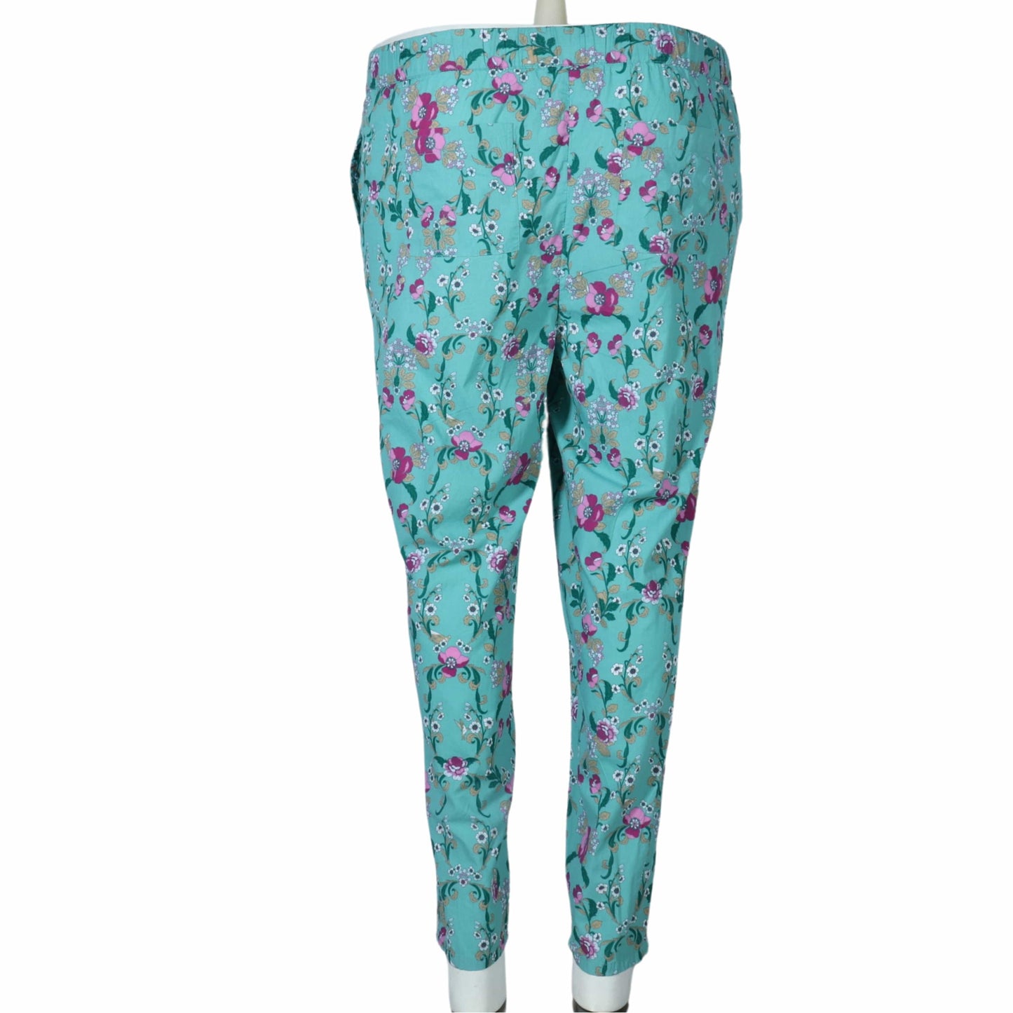 CHARTER CLUB Womens Bottoms L / Multi-Color CHARTER CLUB - Flower drawstring pants