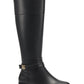 CHARTER CLUB Womens Shoes 36.5 / Black CHARTER CLUB - Leather Tall Knee-High Boots