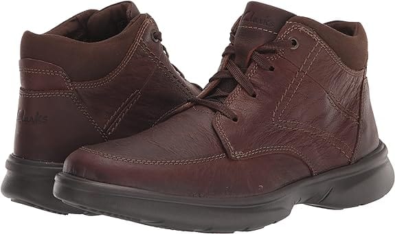 CLARKS Mens Shoes 46 / Brown CLARKS - Bradley Mid Oxford Boot