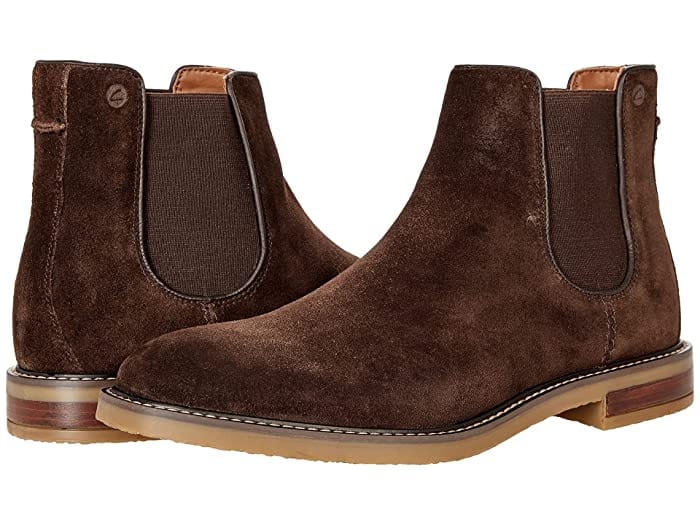 CLARKS Mens Shoes 43 / Brown CLARKS - Jaxen Chelsea Boots