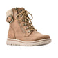 CLIFFS Womens Shoes 38.5 / Beige CLIFFS - Hearty Lace-up Hiker Booties